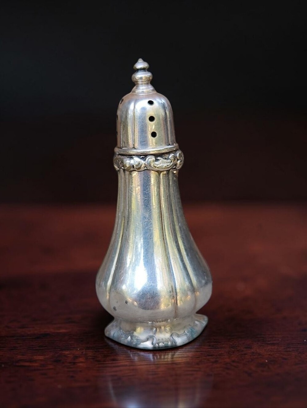 Antique Tiffany & Company Makers 1870s Sterling Silver Pepper Shaker